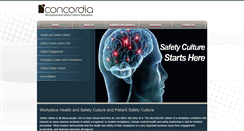 Desktop Screenshot of concordianz.com