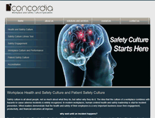 Tablet Screenshot of concordianz.com